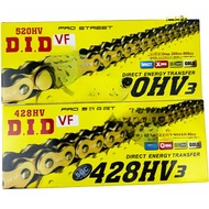 Rantai Tebal Motosikal Rantai Pengedap Minyak 428 520 525 530 Rantai Menyelesaikan Bunyi X20