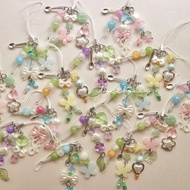 dango series charm | beaded phone charm | matching charm | phone strap | keychain | doceboni