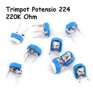 Trimpot Potentiometer 220K Ohm Potentiometer 224 Variable Resistor 220KOhm
