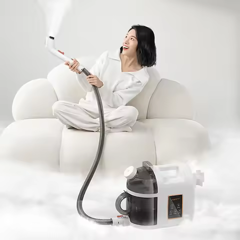 12000Pa Steam Vacuum Cleaner Garment Steamer High Temperature Cleaning Machine For Garment Fabric So
