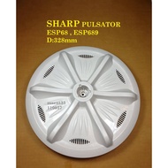 SHARP ESP65 , ESP68, ESP688 , ESP689 , ESS70 , ESS788  WASHING MACHINE PULSATOR