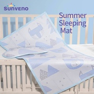 Sunveno Breathable Baby Bed Sheet  Ice Silk Fiber Bedding Pad for summer