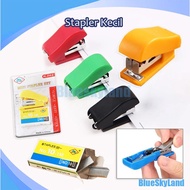 Stapler Mini Portabel Unik Praktis Model Simple Lucu Warna Warni Hekter Jepretan Jetrekan Kertas Aks