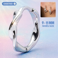 WAVY HOOP EARRING- COCKSTOCK WAVY HOOP earrings