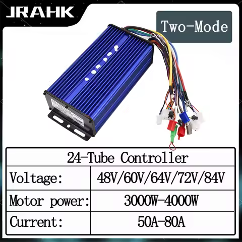 JRAHK Electric Controller Motorcycles Dual Mode Adult Ebike 3000W-4000W 48V 60V 72V 84V For Bicycle 