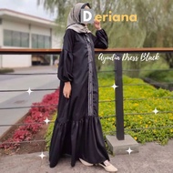 Ayudia dress gamis wanita muslim terbaru | Deriana Project Gamis