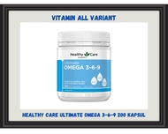Healthy Care Ultimate Omega 3 6 9 - 200 kapsul