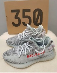 （包運費）adidas originals Yeezy Boost 350 V2 低幫休閒鞋 男女同款 冰藍