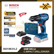 Bosch Cordless Impact Drill Battery 18V GSB185-LI Cordless Impact Driver Impact Screwdriver Cordless Impact Driver Hand Drill Cordless