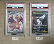 PSA 10 Charizard and Mega absol