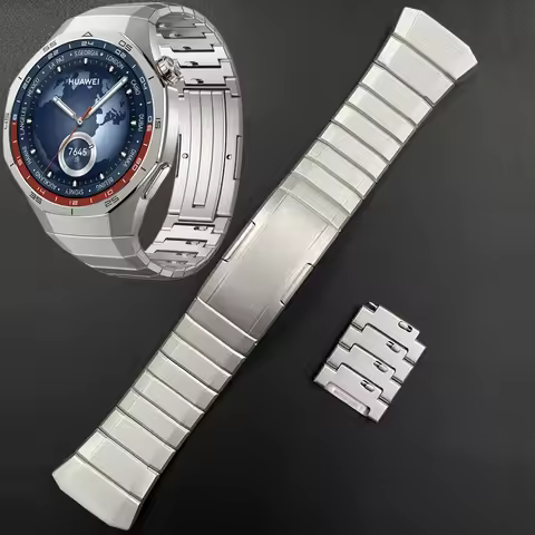 Titanium Alloy Strap for Huawei Watch GT6 GT5 Pro 46MM Metal Quick Release Bracelet Watchband