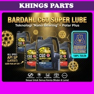 BARDAHL C60 Fully / Semi Synthetic Car Engine Oil Minyak Hitam Kereta 0W20 5W30 5W40 10W40 Perodua P