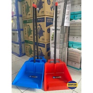 [100% ORIGINAL] Ready Stock Unica 1095 Heavy-Duty Plastic Dustpan With Handle (With Plastic Coating)