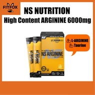 NS L-Arginine 6000mg + Taurine Amino Supplement 14g x 15pack / Arginine supplement, Health Booster S