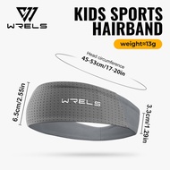 WRELS Kids Sports Hairband Anti-Slip Fixing Soft Sports #6L97