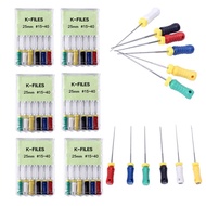 Dental Hand File Root Pipe File K-FILES Stainless Steel Root Pipe File K File R File H File Expansio