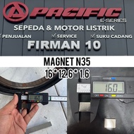 Magnet Dynamo N35 Electric Bike Exotic, Pacific ETC Size 16X12.5X1.6