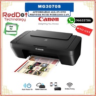 CANON MG3070S Affordable All-In-One Printer with Wireless LAN