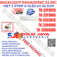 BACKLIGHT TV LED PANASONIC 32 INC TH 32F302 32G302 32F306 32H400 32HS500 32HS500G 32F302G 32G302G 32