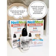 Neilmed Us Nasal Wash Bottle With Salt Pack For Baby Box Of 30 Packs [Air]