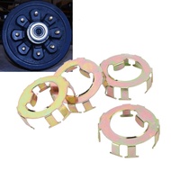 soyoung CFTGIW 4Pcs Trailer Spindle Nut Retainer - Metal Secure Fixation Replacement for EZ Lube Jam