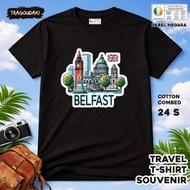 IRLANDIA SOUVENIR T-SHIRT 5 WEAR STATETAG ASAL IRELAND COTTON 24S SOUVENIR PREMIUM GIFT
