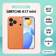 New Arrival SIMTCHE A17 Mini 4.0 Inch Pocket Size Smartphone 4GB+64GB 64MP Camera Dual SIM 4G WiFi B