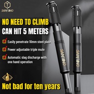 Multifunctional Muffler Integrated Manual Steel Nail Gun T9000（Free 20×32mm round nails）Concrete Steel Nail Gun Tufting Gun Cordless Rivet Gun Ceiling Artifact Concrete Wall Anchor Line Slotting Fastening tool Tube Clip Round Cap Nail nail guns