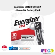 Energizer CR123 CR123A Lithium 3V Battery Pack