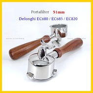 Delonghi machine mixing arm 51mm - 3 ears | Compatible with Delonghi EC680 / EC685 / EC820...