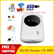 4G Portable Router LTE Wireless Car Mobile Wifi Hotspot SIM Card Slot Unlock NEW