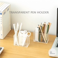 Transparent Pen Holder Stationery Organizer Stationery Holder Marker Holder