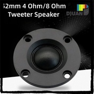 DUOJUAN Tweeter Speakers, 4 Ohm/8 Ohm Round Audio Speaker, 10W-20W 52MM Bluetooth Hifi Loudspeaker