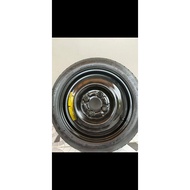 DONUT TIRE WITH RIM SIZE 105 80 RIM 13 PCD 100