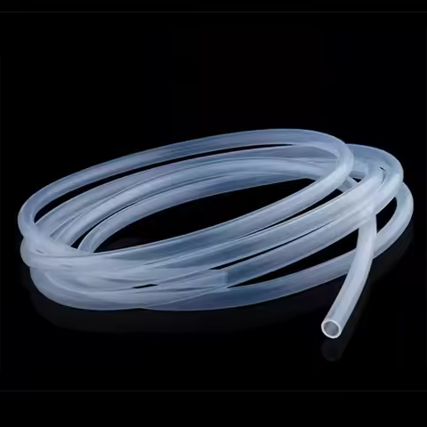 5M Food Grade Silicone Hose High Temperature Resistant Flexible Horizontal Hose I.D. 2 3 4 5 6mm