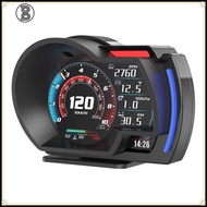 Car HUD Head Up Display Gesture Switch Dual Mode GPS OBD Speed Water Temp Alarm
