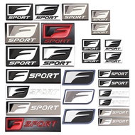 3D Metal Car F Sport Logo Emblem Badge Side Body Sticker for Lexus IS200 IS250 ES300 RX300 RX330 RX3
