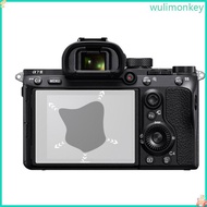 WU Screen Protector for A7M3 A7M2 A7II A7III A7R2 Tempered Glass Easy Installation