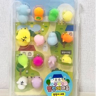 Korea Animal freinds Squishy Toys for Children set of 14