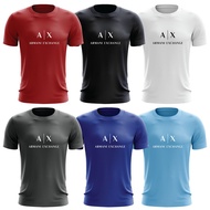 Armani Exchange Unisex Microfiber Round Neck Plain T-Shirt