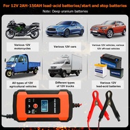 Car Battery Charger Repair 12V 5A Bateri Motorsikal Kereta Acid Battery Charger Battery Pulse Repair