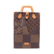 [二手] 路易威登LOUIS VUITTON手提包LOUIS VUITTON × NIGO 迷你手提包 LV Squared N40355 PVC 塗層帆布皮革 LVxNIGO LV Squared 