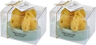 Grecian Soap Company Goat's Milk Soap w/Sponge - Island Citrus 2-Pack