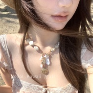 Exaggerated Design Beach Holiday Necklace