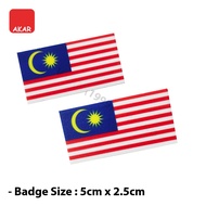 Lencana Jalur Gemilang untuk Baju Sekolah (1 pcs) – Malaysia Badge / Bendera Sekolah Mengikut Pekeli