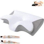 Sleep Apnea Pillow – Breathable Contour Support, Soft Removable Washable Cover Ergonomic Neck Suppor