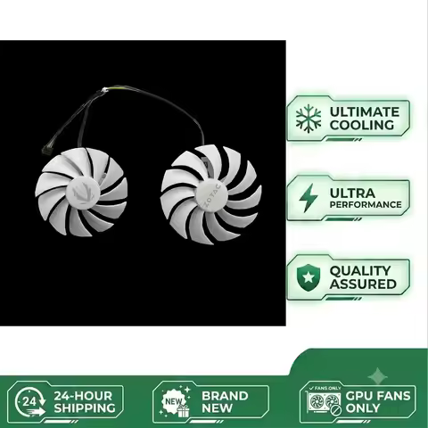 Cooling Fan for Zotac RTX 3060 Ti RTX 3060 AMP White RTX 3070 Twin Edge Graphics Card 88MM 100MM 4PI