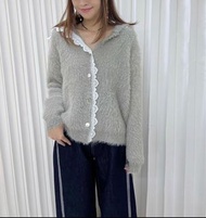 韓國女裝 水貂毛外套