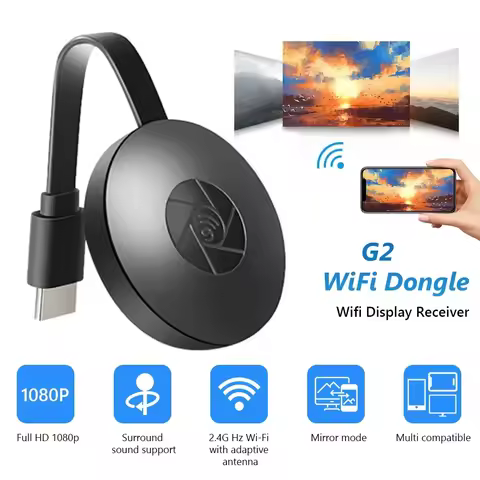 1080P G2 For MiraScreen Display Anycast Wifi HDMI Portable Miracast Dongle Compatible For TV Project