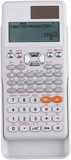 Scientific Calculator with 552 Functions, Protective Cover, Solar Panel, Battery 1 x LR44, Dimension